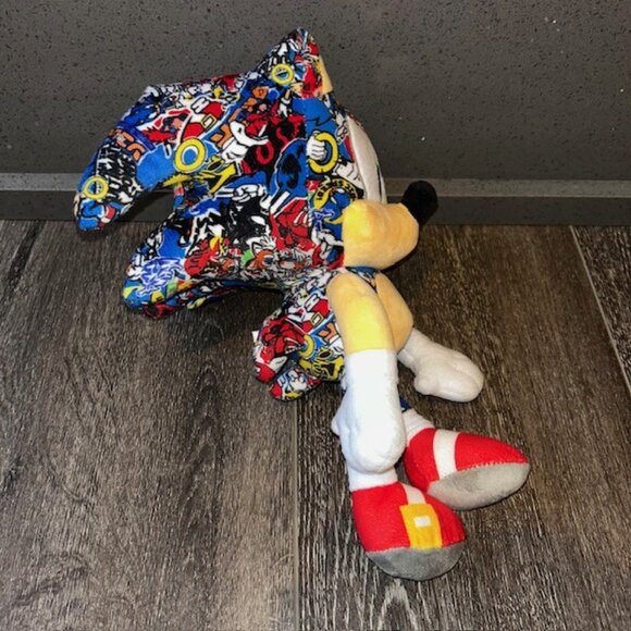 Sonic the Hedgehog Sticker Bomb Plush Stuffed Animal SEGA 12" CLEAN - Picture 2 of 3